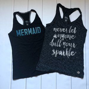 LOT of (2) Raw Threads Racerback Tank Tops
